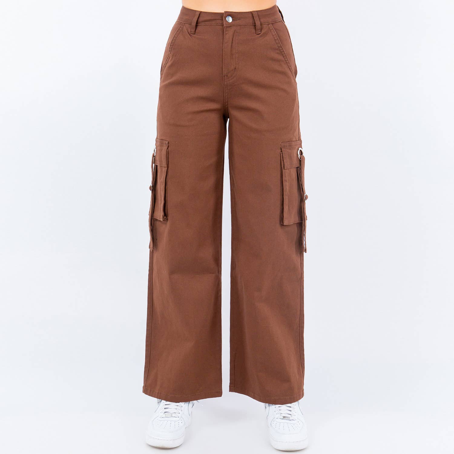 MWBW Apparel and More WIDE LEG CARGO POCKET PANTS-RJH20697 — color detail