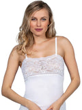 tittimitti Mare Luxury 100% Mako Cotton Women's Lace-Trimmed Camisole. Proudly Made in Italy (262) — main product shot