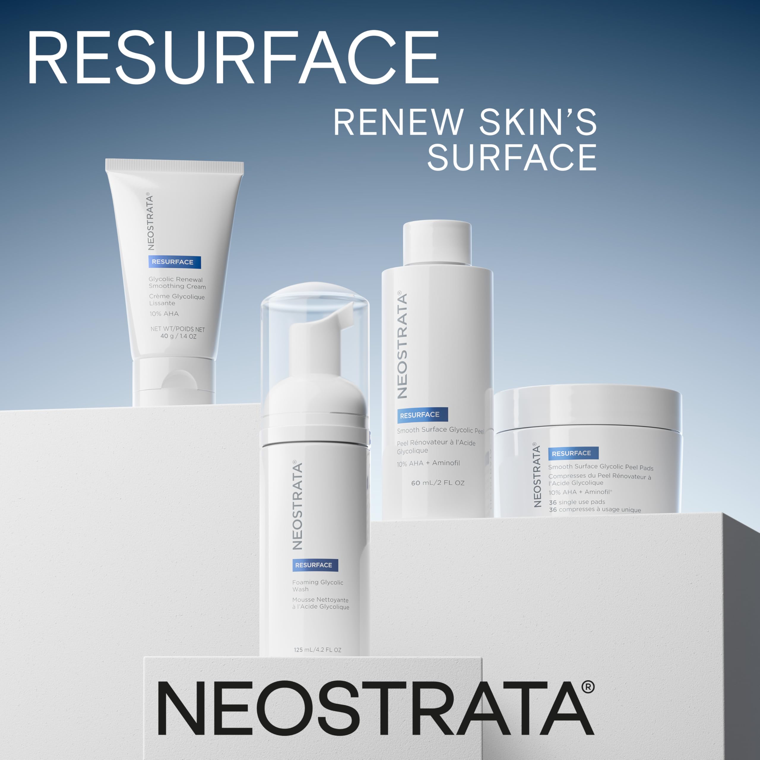 Neostrata Glycolic Renewal Smoothing Cream - Smooth, Renew, and Hydrate with Glycolic Acid and Shea Butter