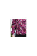 KADOU BOUTIQUE Collared Multi Print Blouse — back view