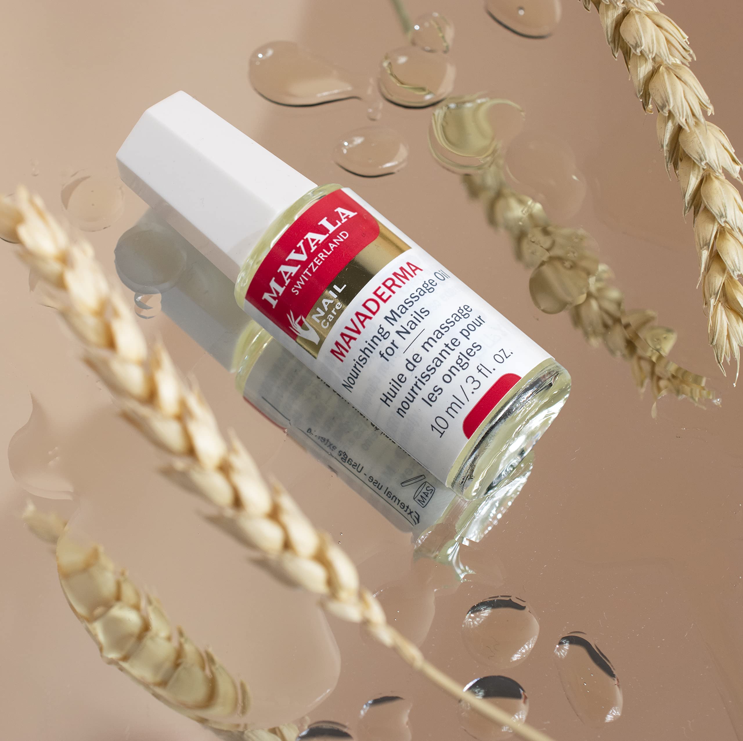 Mavala Mavaderma Massage Oil For Nails - Nourishing Nail Care Oil for Healthy Growth (10ml)