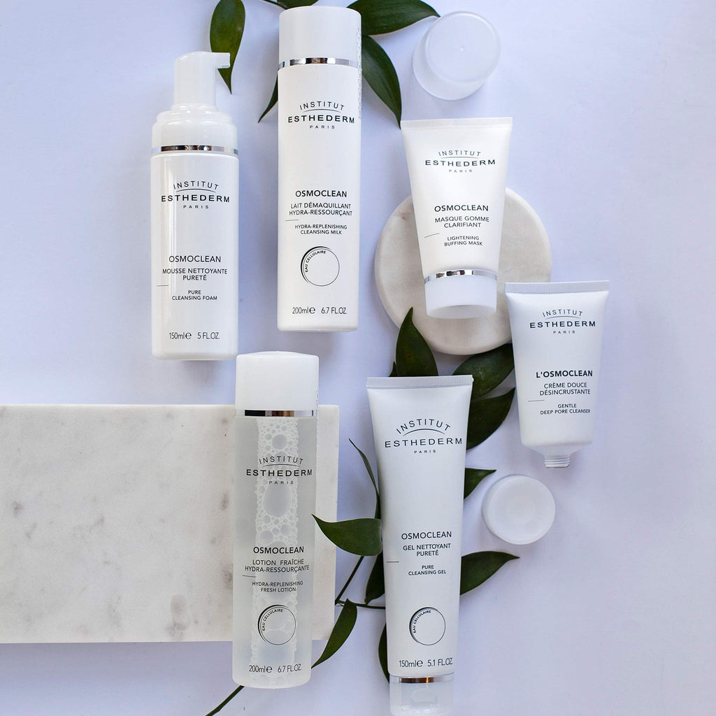 Esthederm Osmoclean Pure Cleansing Gel for Normal to Combination Skin - Gentle, Balancing & Nourishing