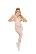 Love Spark Cove | Intimate Apparel, Pleasure Shop & Free Shipping Open Bust Crochet Bodystocking With Open Crotch — main prod