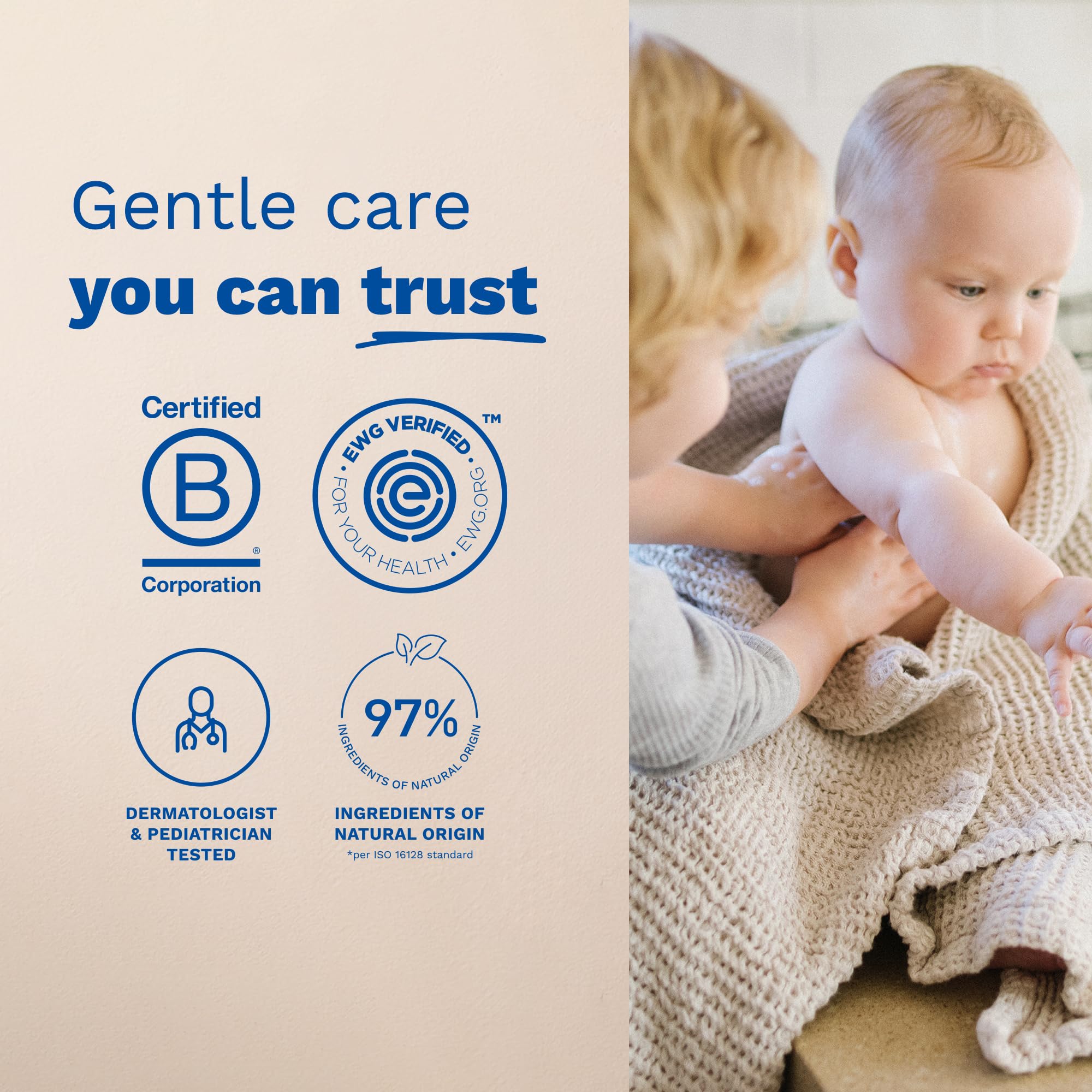 Mustela Arnica Organic Moisturizing Gel - Natural Baby Skincare Gel with Arnica & Calendula