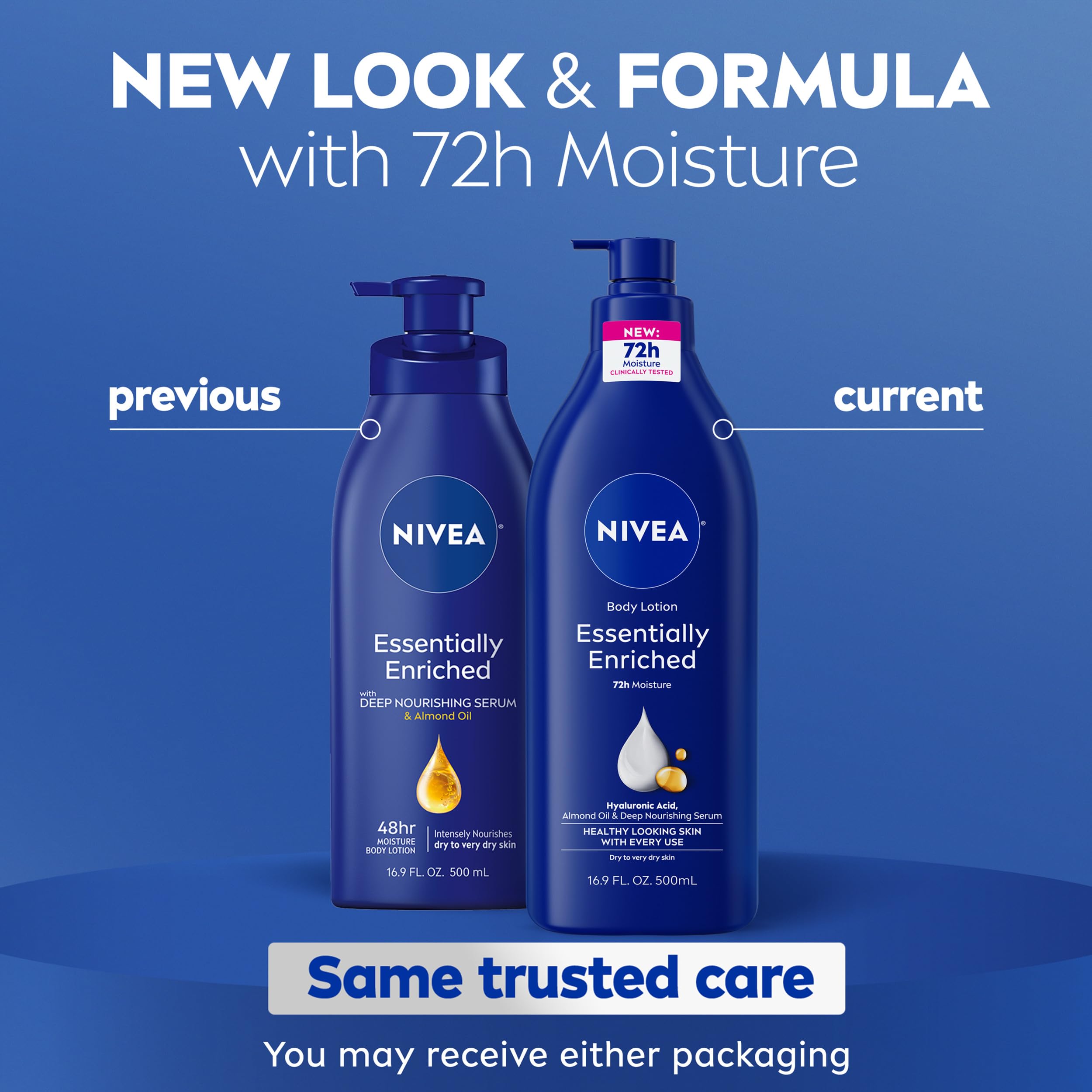 Nivea Moisturizing Body Lotion - 16.9 fl oz | Deep Hydration