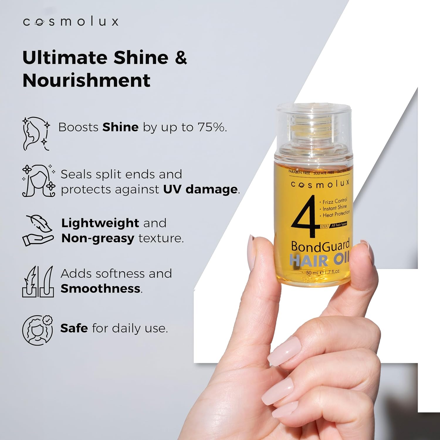 Cosmolux Step 4 BondGuard Bonding Oil 1.7 fl oz (50 mL)