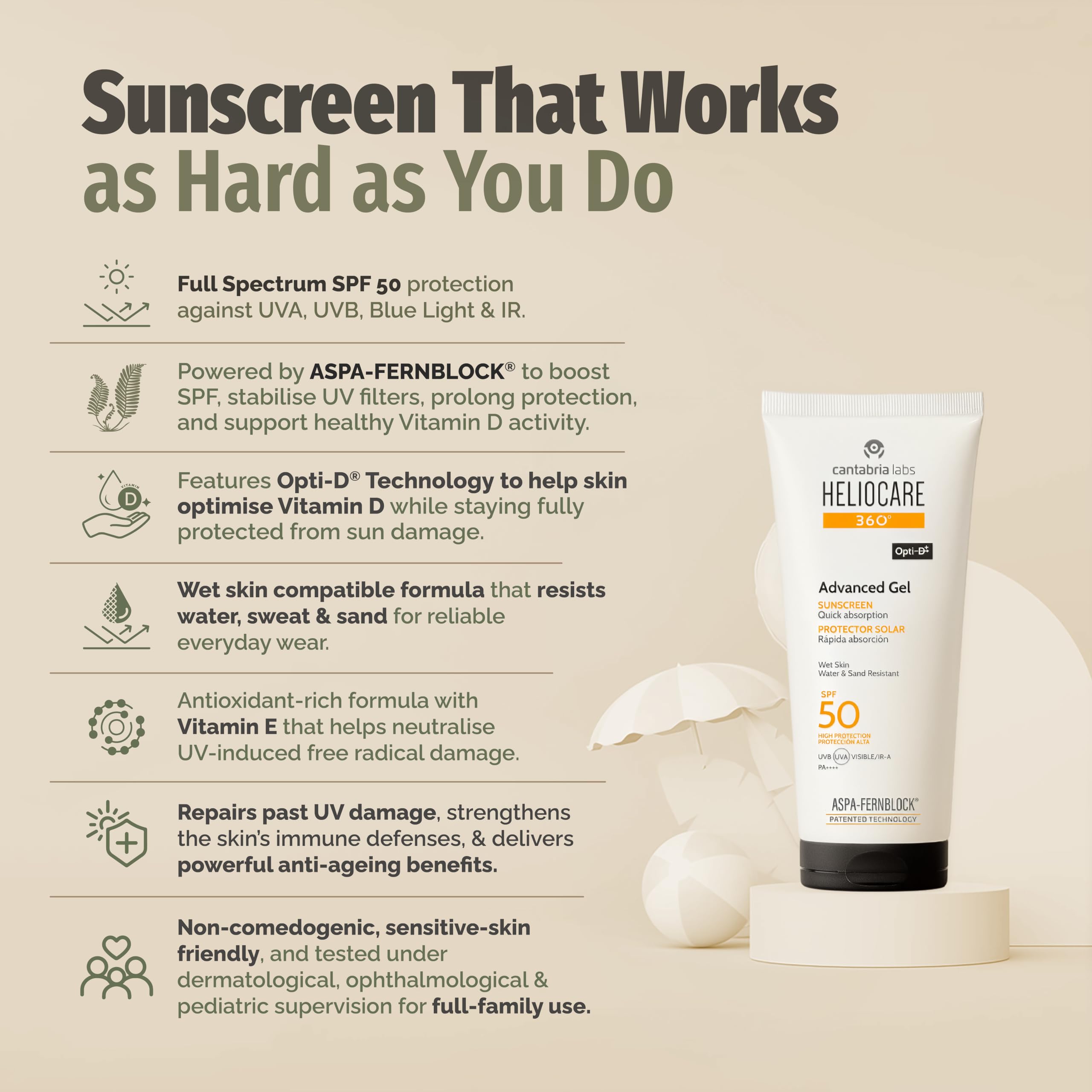 Heliocare Advanced SPF50 Gel 50ml