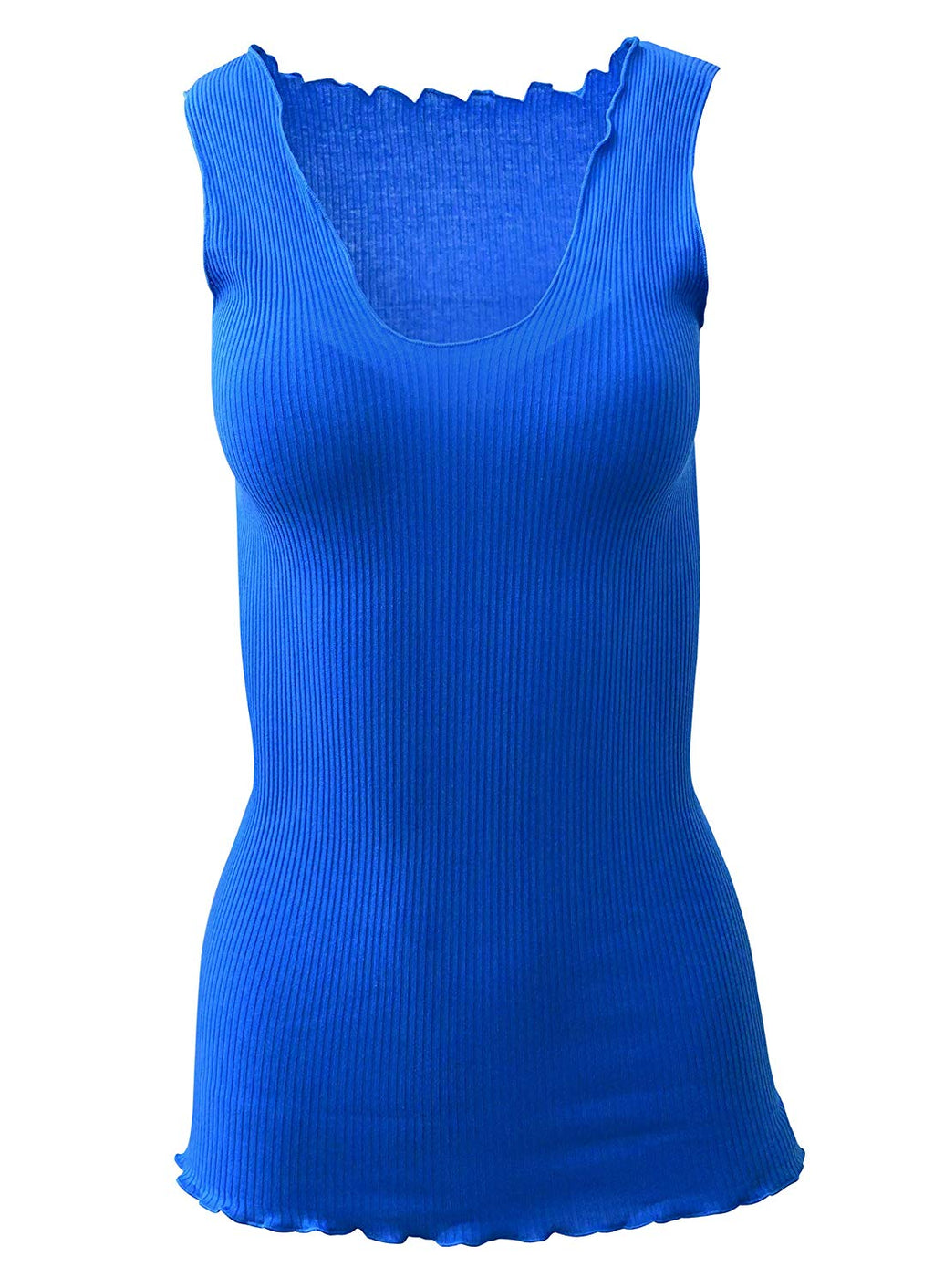 tittimitti BASIC COTTON Free Spirit Premium Quality 100% Cotton Women's Tank Top. Proudly Made in Italy. — fabric or material