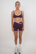KIMITH BRAND I Am Right Where I Need To Be Plum Butter Short — main product shot