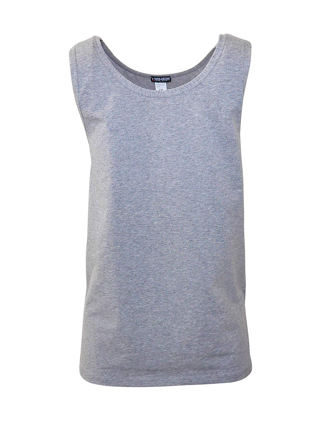 tittimitti BASIC COTTON Free Spirit Premium Quality Cotton Men's Muscle Tank Top. Proudly Made in Italy (987) — detail close-
