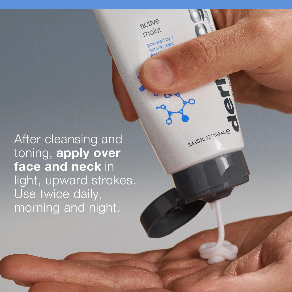 Dermalogica Active Moist Moisturizer for Dry Skin - Lightweight, Natural Hydration