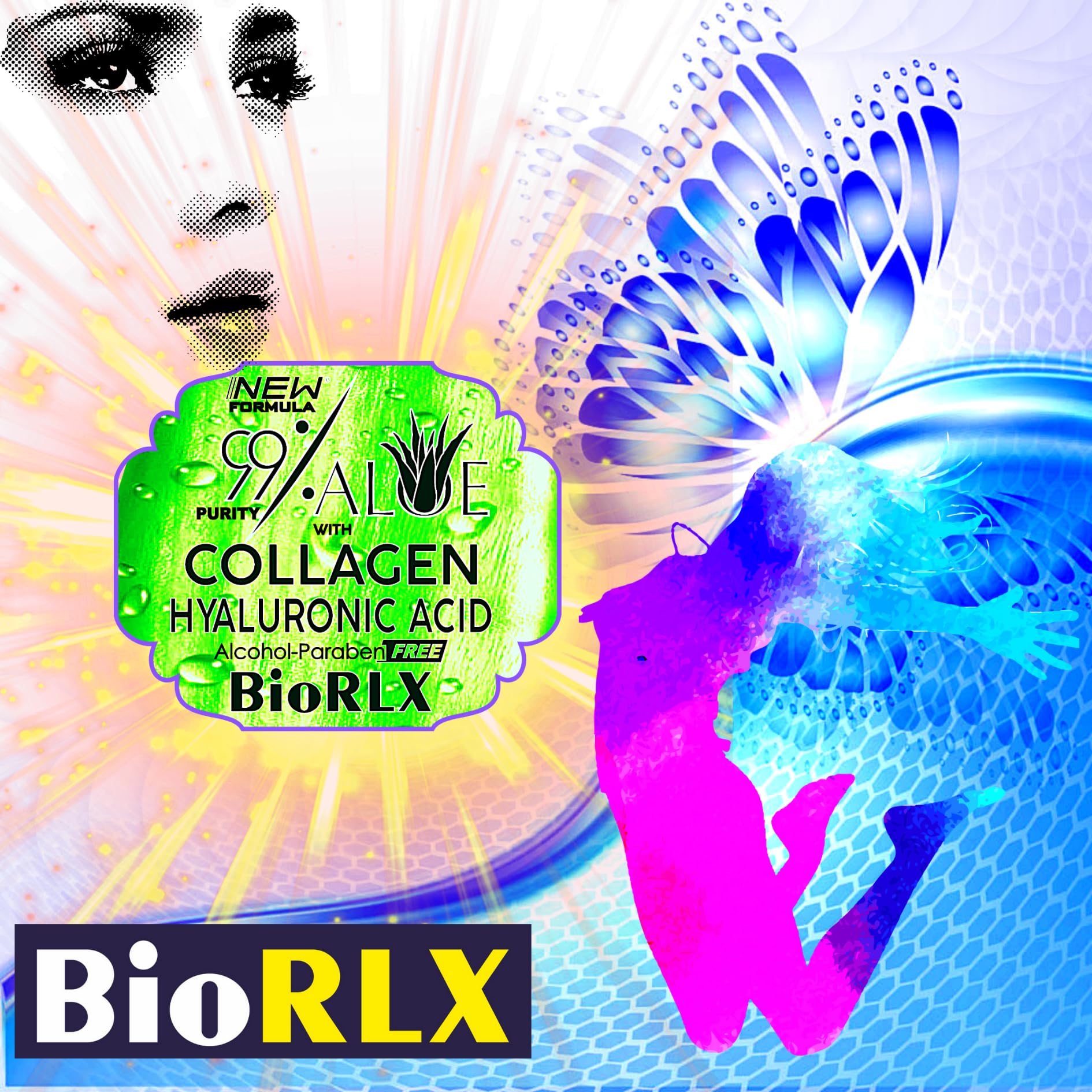BioRLX Aloe Vera Whitening Gel 250 ml