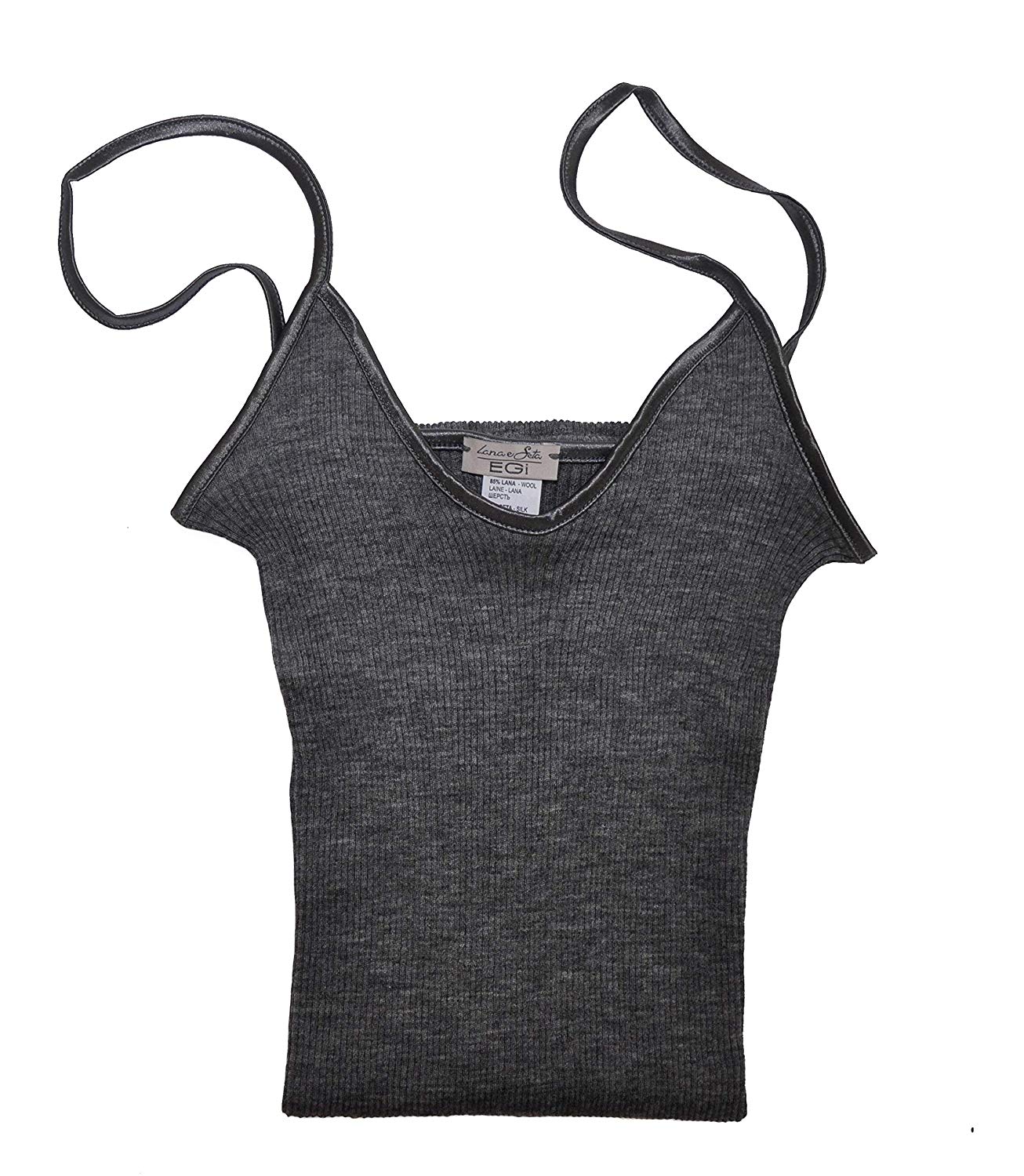 tittimitti EGi Luxury Wool Silk Camisole Spaghetti Straps Top. Proudly Made in Italy (1407) — lifestyle context