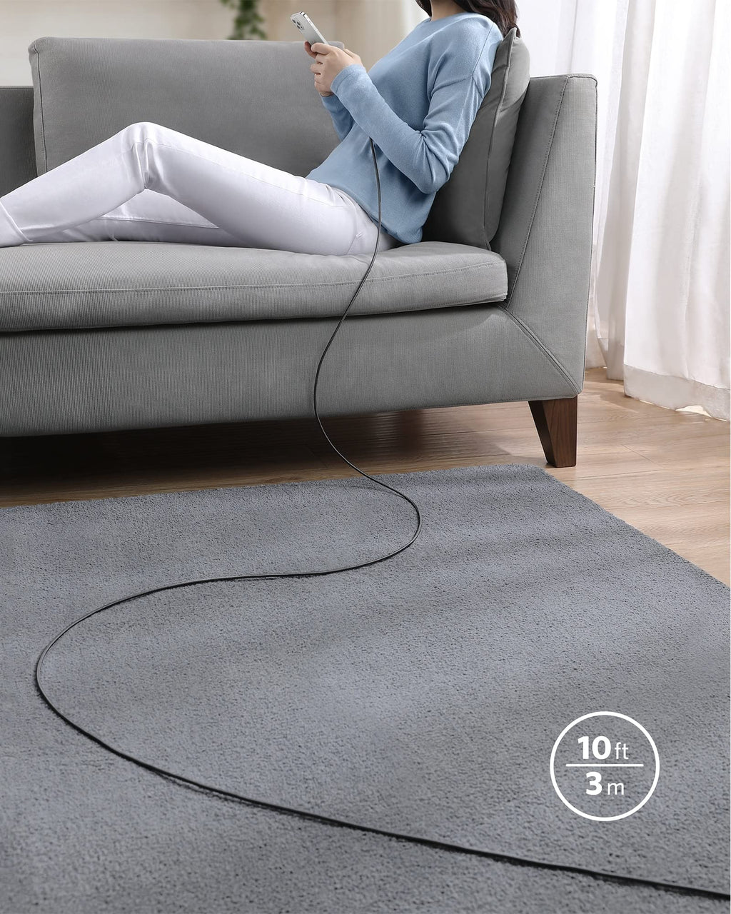 Anker <b>331</b> USB-C to Lightning Cable, view 12