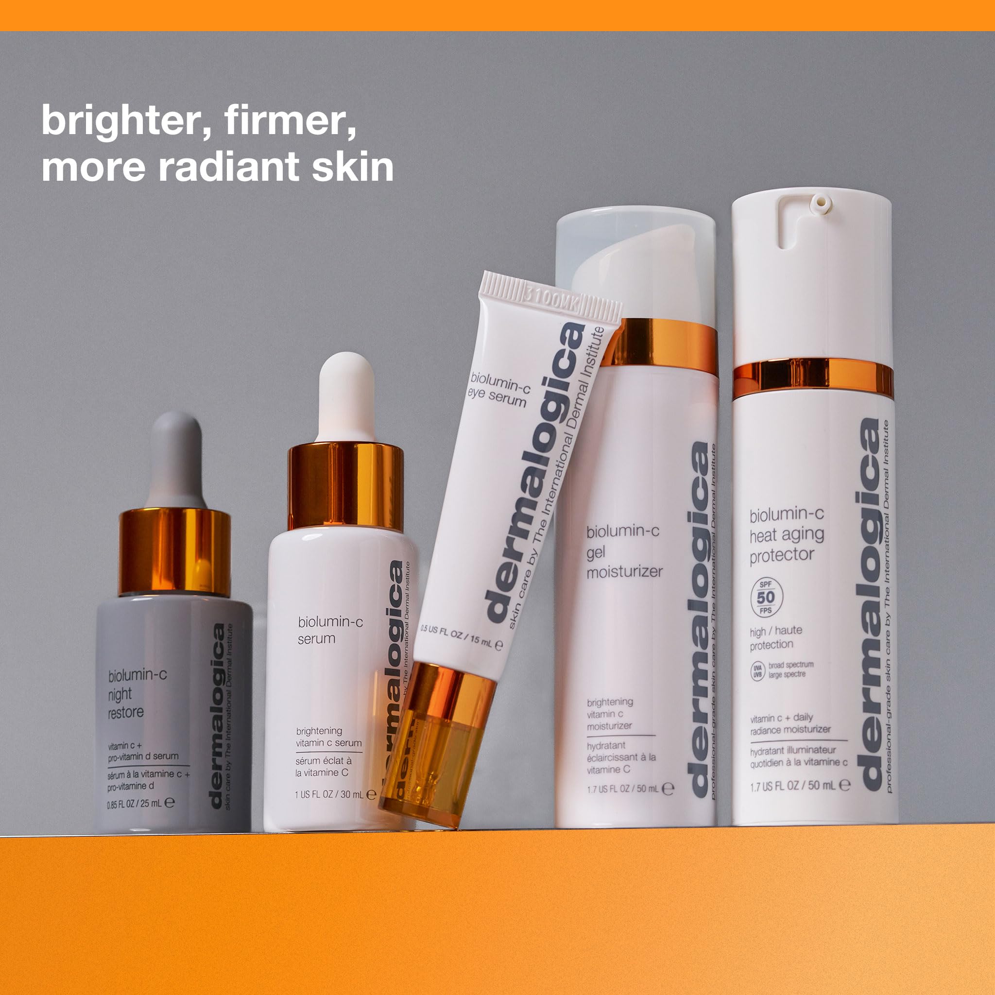 Dermalogica Biolumin-C Eye Serum - Vitamin C Eye Cream for Dark Circles, Fine Lines & Wrinkles - Anti-Aging Eye Serum for Women & Men