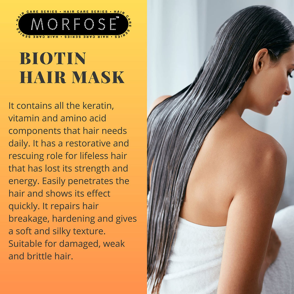 Morfose Biotin Hair Mask 250ml - Nourishing Treatment | Hair Care
