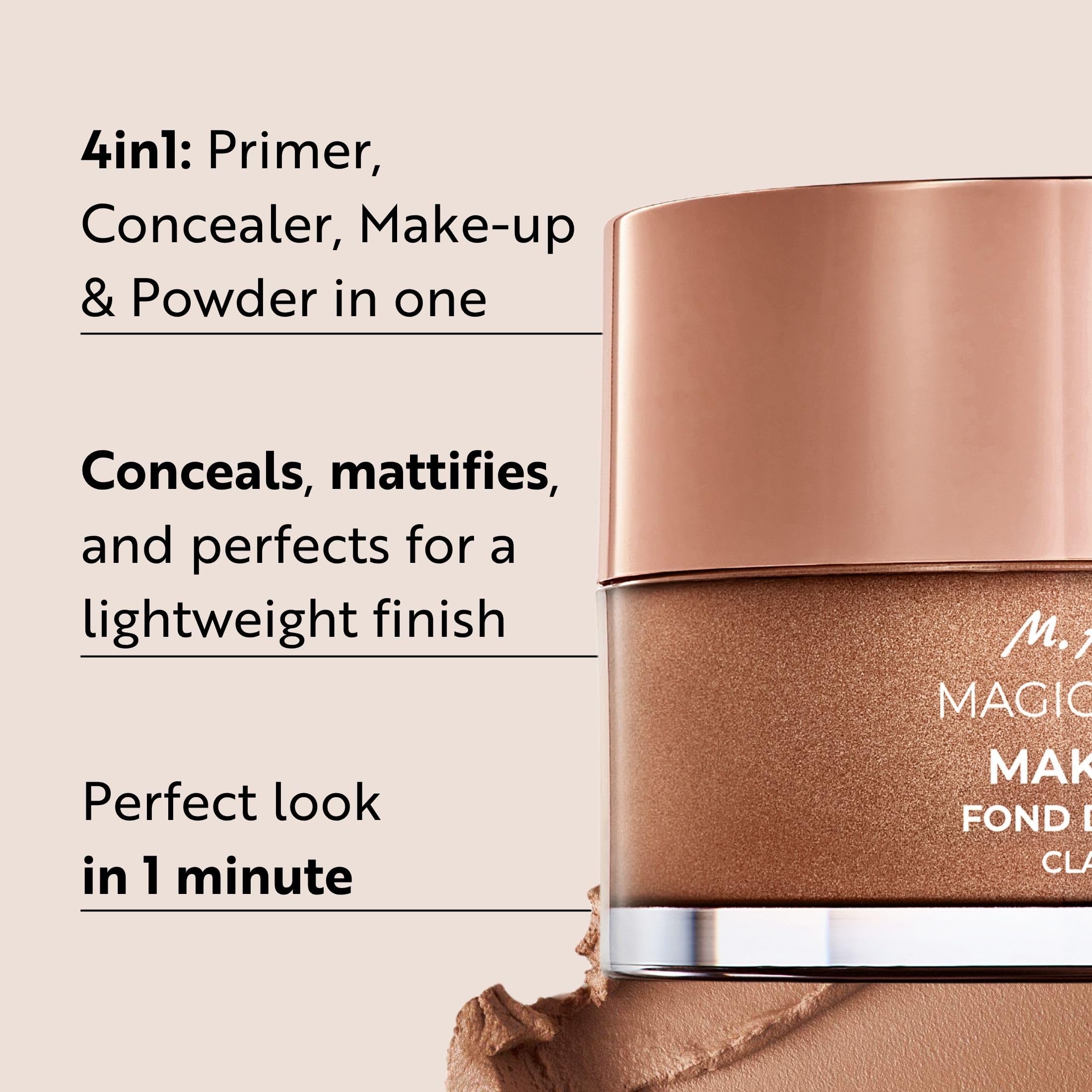 M.Asam Magic Finish Liquid Foundation 30ML - Flawless Matte