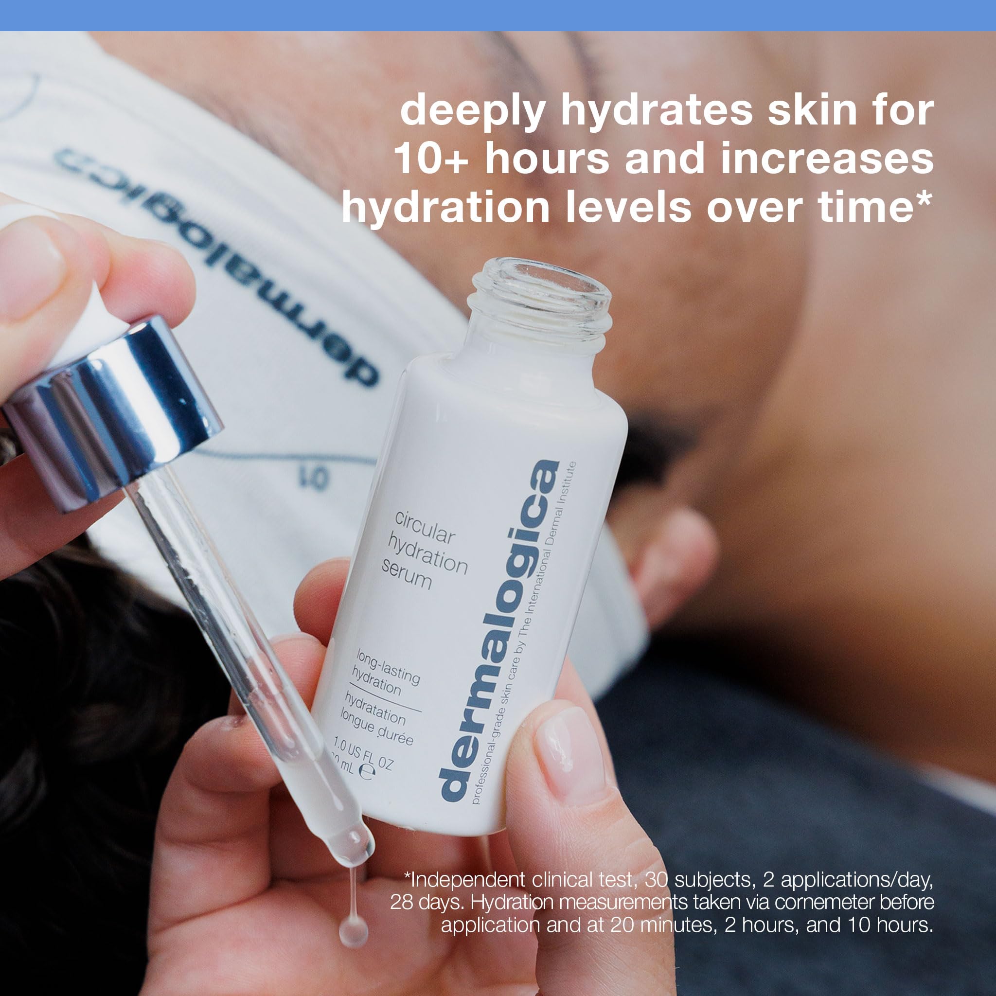 Dermalogica Circular Hydration Serum - Hyaluronic Acid Hydrating Serum for Dry Skin - 1.01 fl oz
