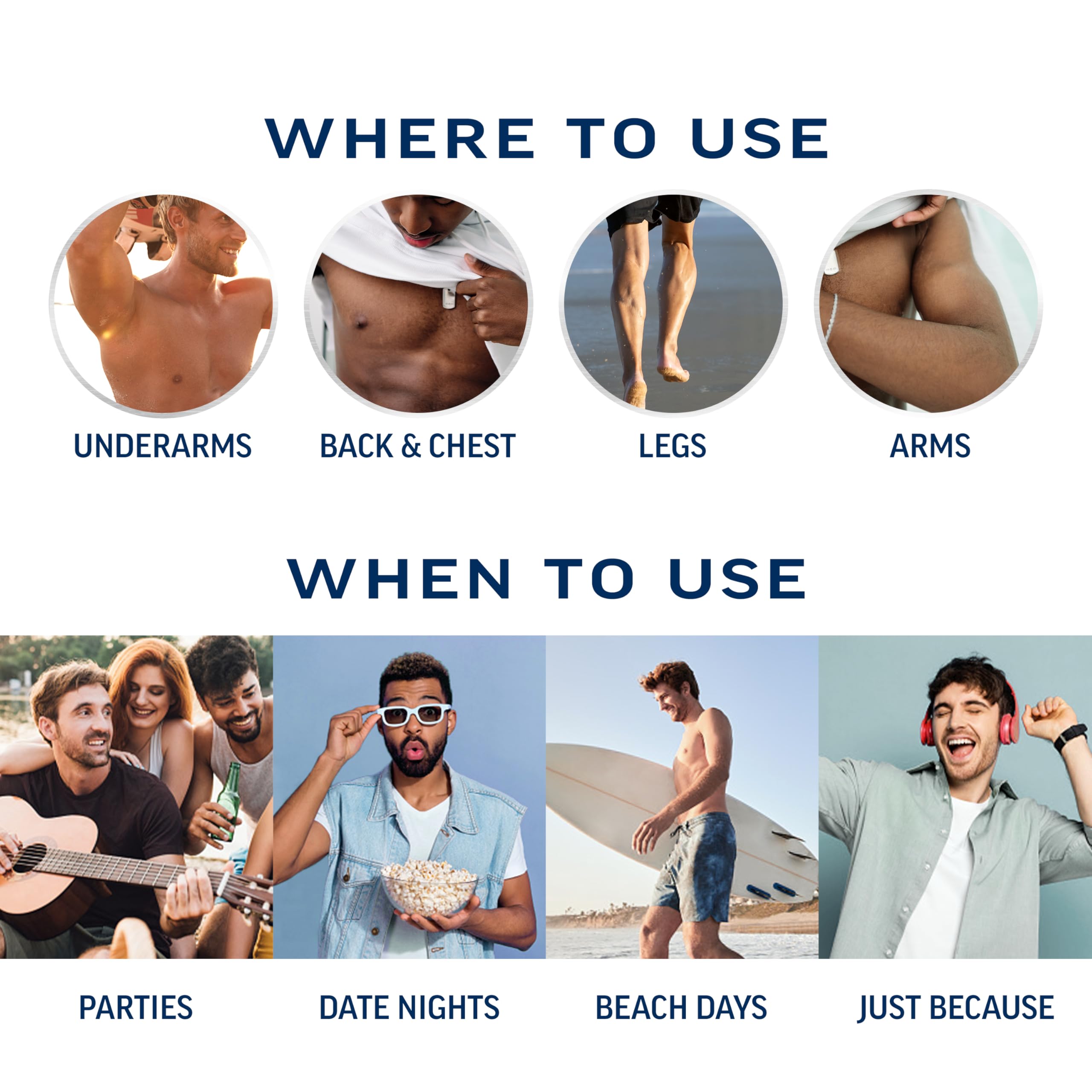 Veet Men Hair Removal Cream for Sensitive Skin 200ml - Quick Action