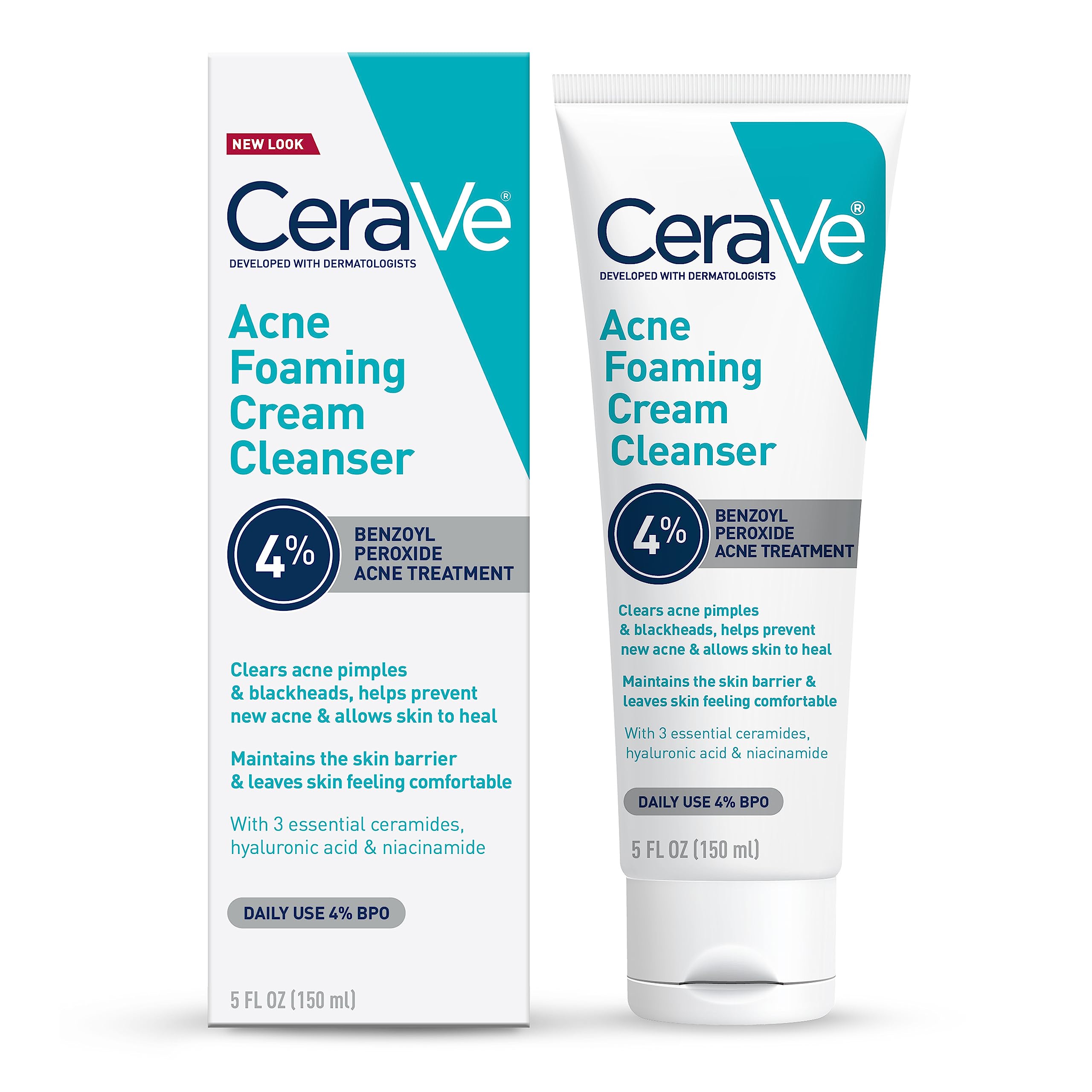 CeraVe Foaming Cleanser - 4 Pack | 20ml Each