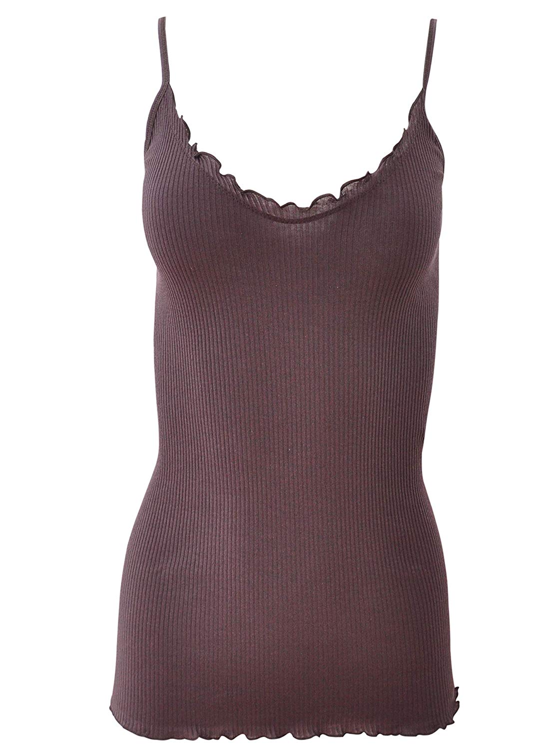tittimitti BASIC COTTON Free Spirit Premium Quality 100% Cotton Women's Spaghetti Straps Top Made in Italy (601) — lifestyle 