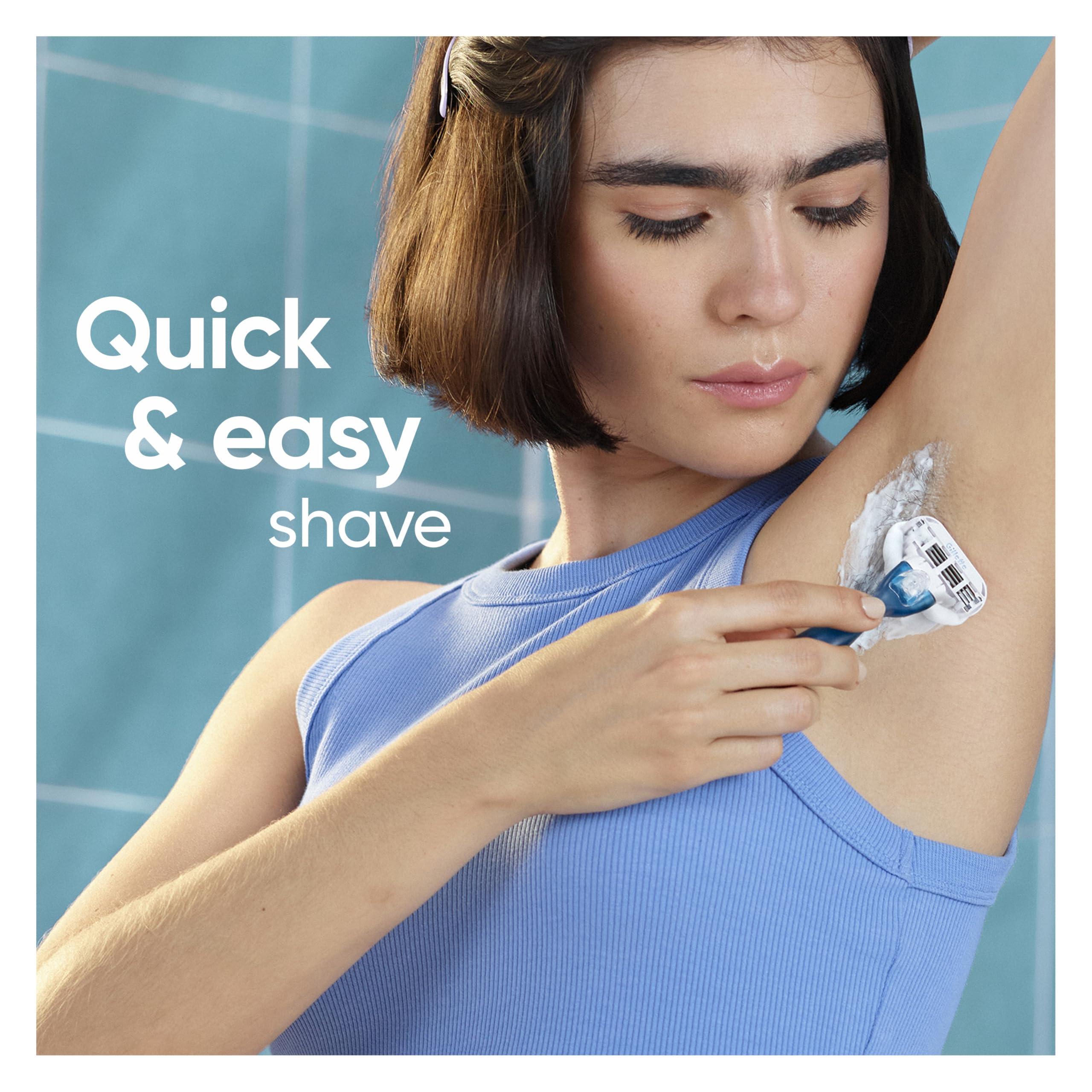 Gillette Venus Smooth Razor Blades 8 Count - For Women's Shaving