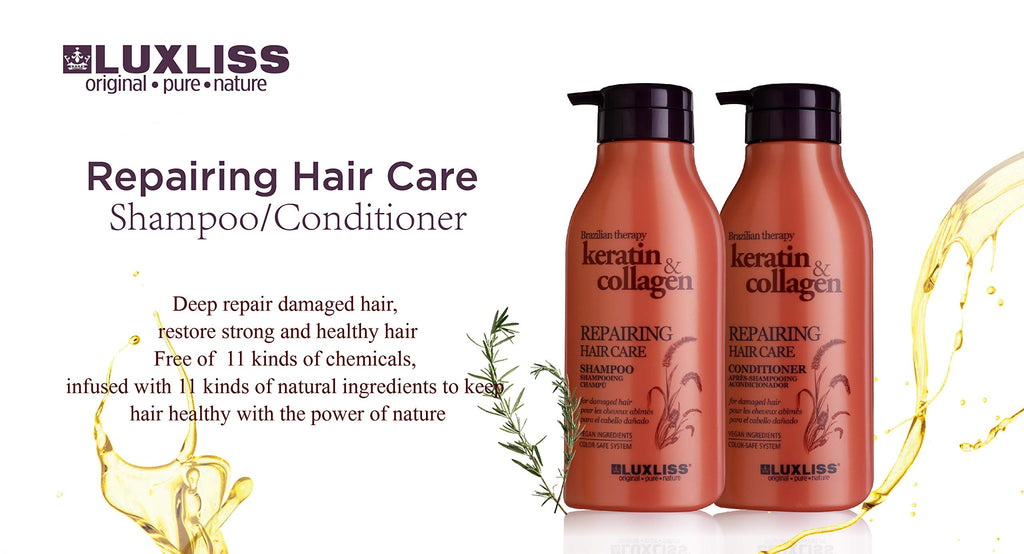 Luxliss Keratin Collagen Repairing Hair Care Conditioner 500 ml