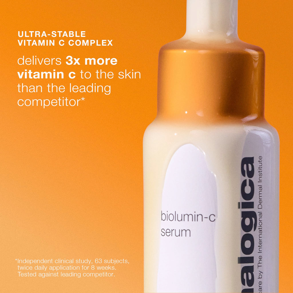 Dermalogica Biolumin-C Serum - Anti-Aging Brightening Firming Serum with Lactic Acid and Vitamin C