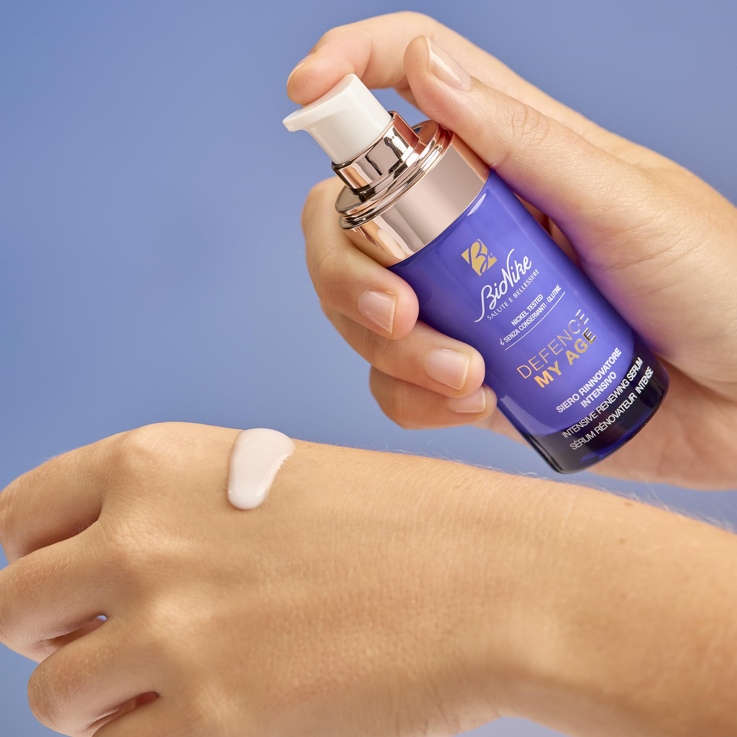 BioNike Defence My Age Renewing Serum - Anti-Aging Hydrating Serum for All Skin Types