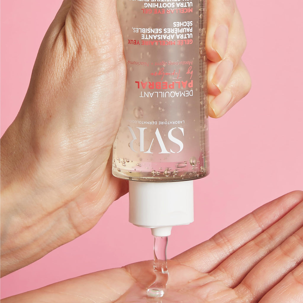 SVR Micellar Eye Gel for Sensitive Eyes - Gentle Makeup Remover, 125ml