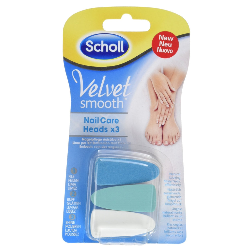 Scholl Electronic Nail Care Replacement Heads 3