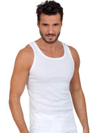 tittimitti BASIC COTTON Free Spirit Premium Quality Cotton Men's Muscle Tank Top. Proudly Made in Italy (987) — alternative a