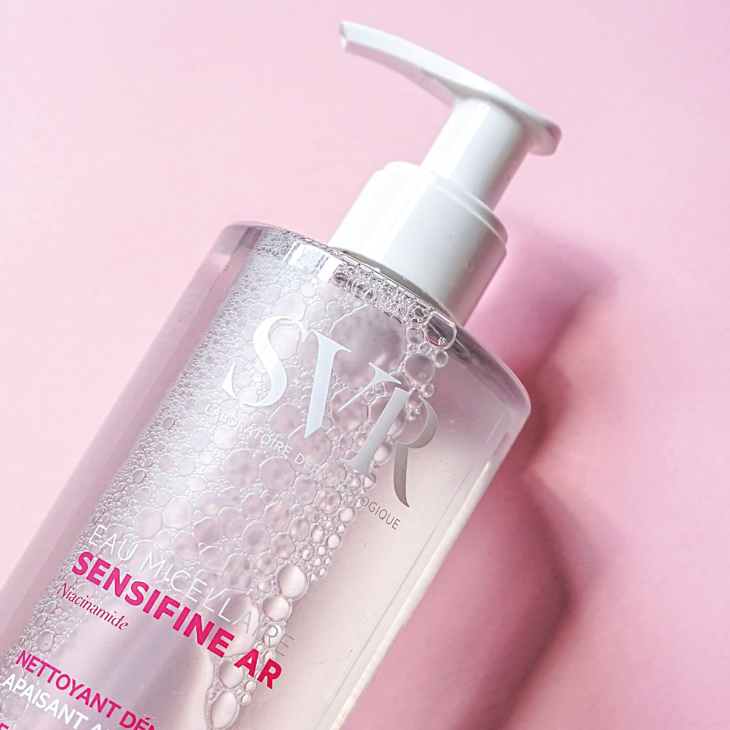SVR Physiopure Cleansing Micellar Water - Gentle Makeup Remover for Sensitive Skin, Paraben-Free, 6.76 fl oz