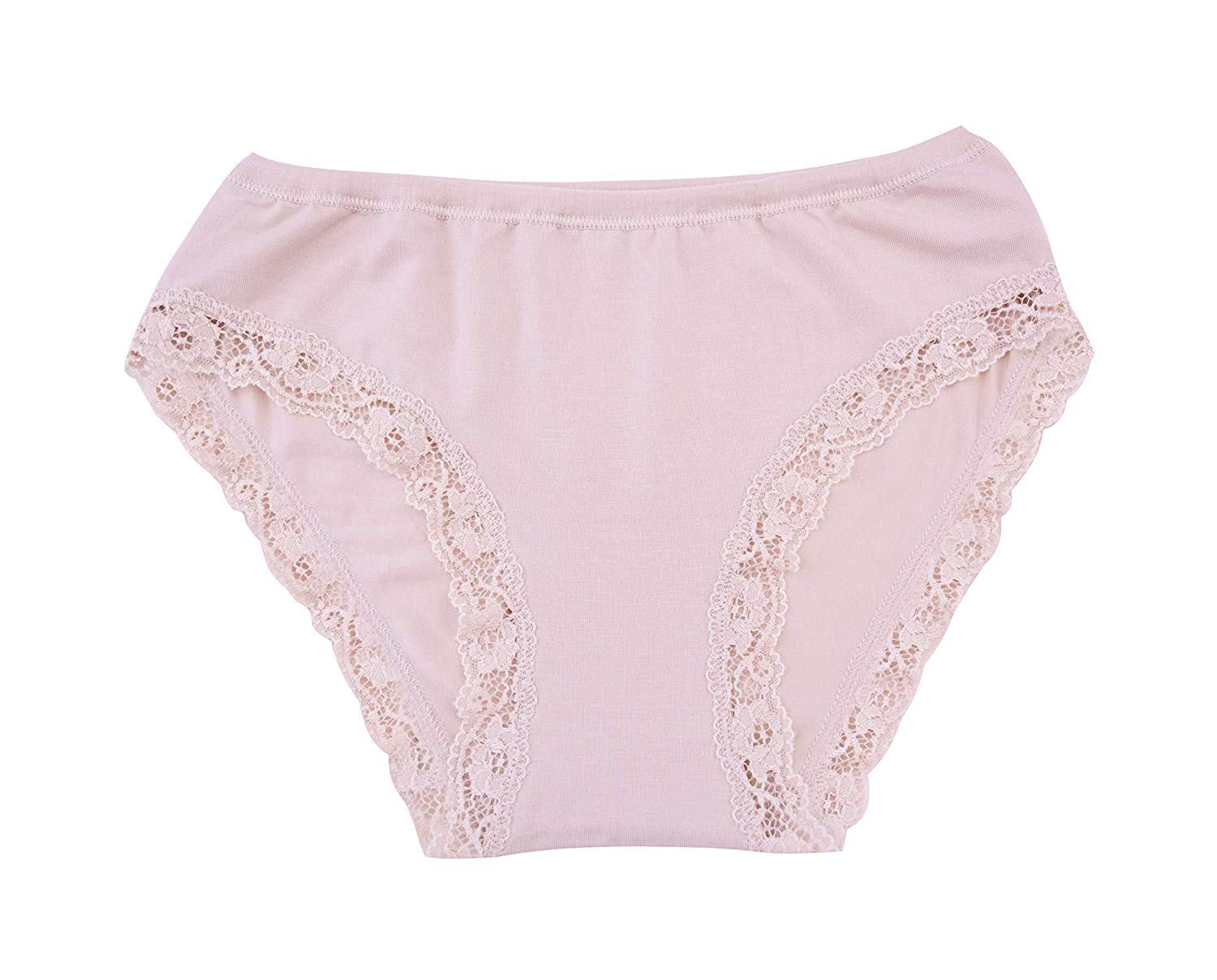 tittimitti EGI Luxury Modal Women's Lace-Trimmed Briefs Panties. Proudly Made in Italy.(1125) — lifestyle context