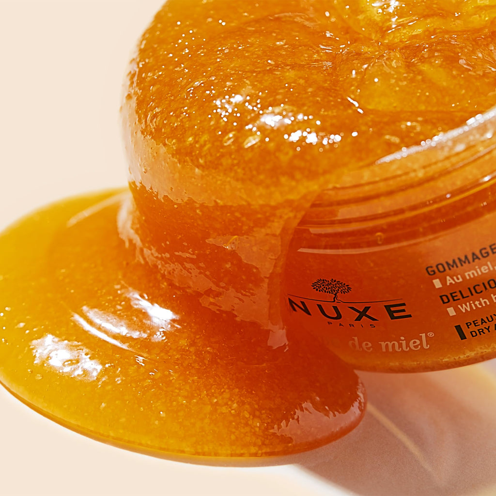 Nuxe Reve de Miel Deliciously Nourishing Body Scrub - Honey & Natural Oils, Paraben-Free, 5.92 fl oz