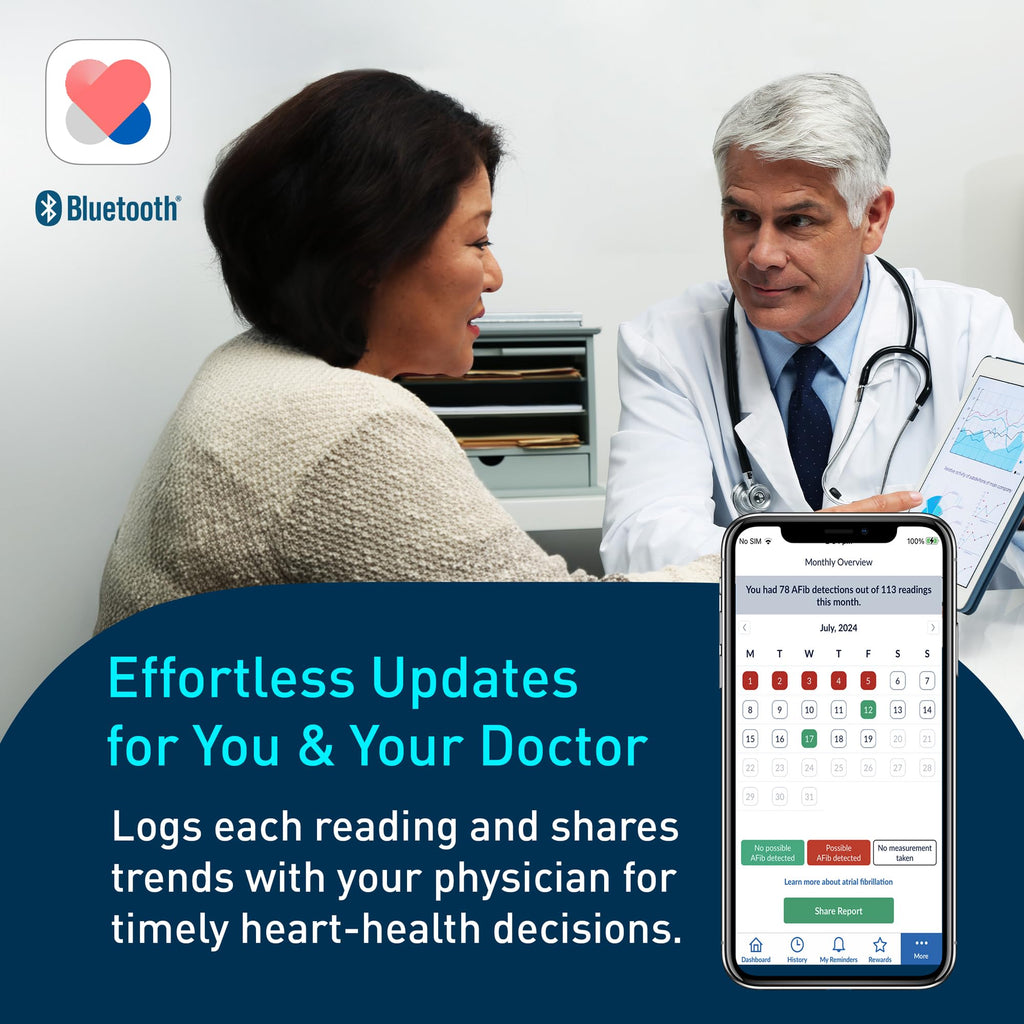 Omron M3 Comfort Digital Blood Pressure Monitor with Smart Cuff & Irregular Heartbeat Detection