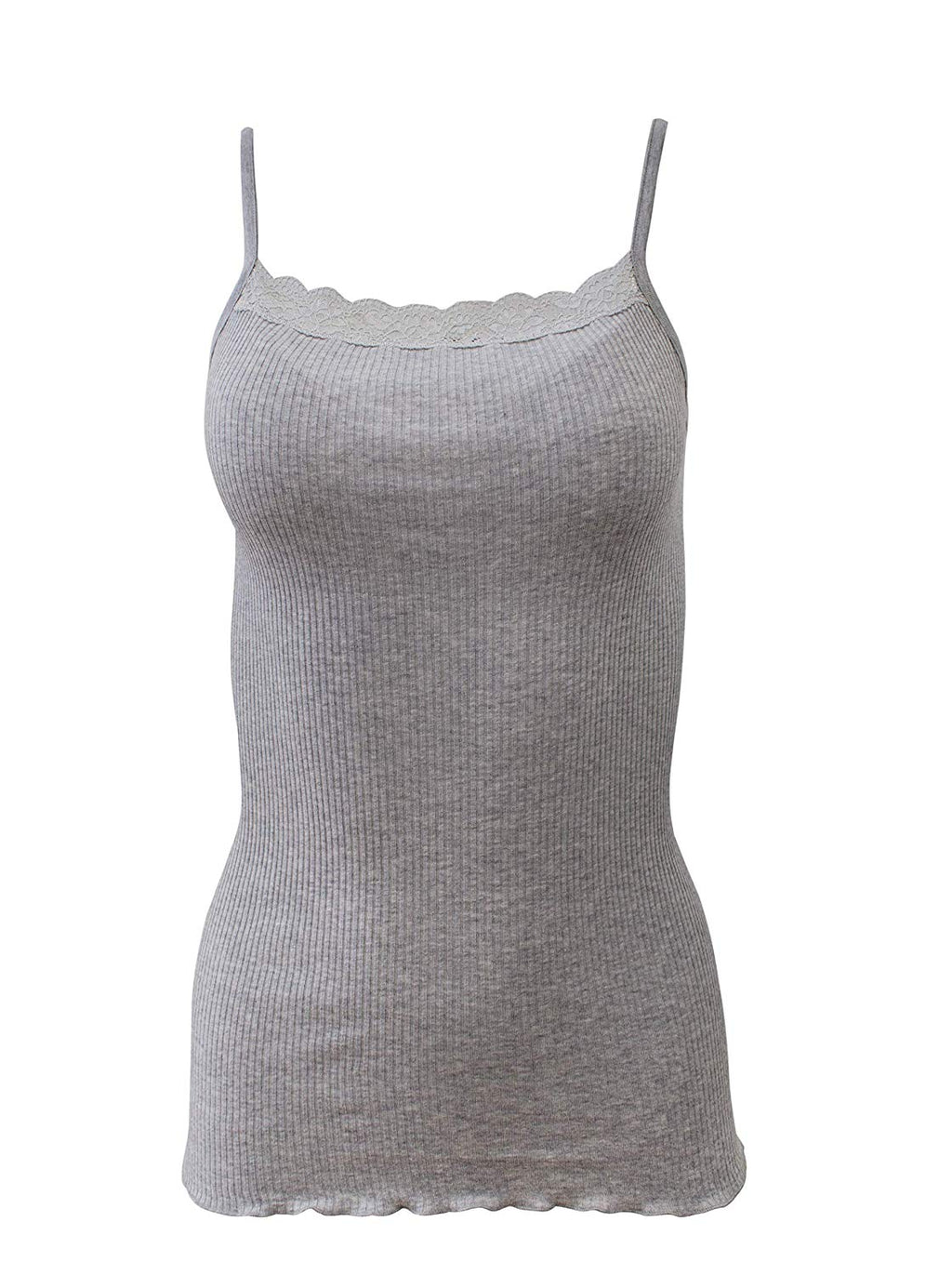 tittimitti BASIC COTTON Free Spirit Premium Quality 100% Cotton Women's Camisole with Lace Trim. — lifestyle context