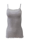 tittimitti BASIC COTTON Free Spirit Premium Quality 100% Cotton Women's Camisole with Lace Trim. — lifestyle context