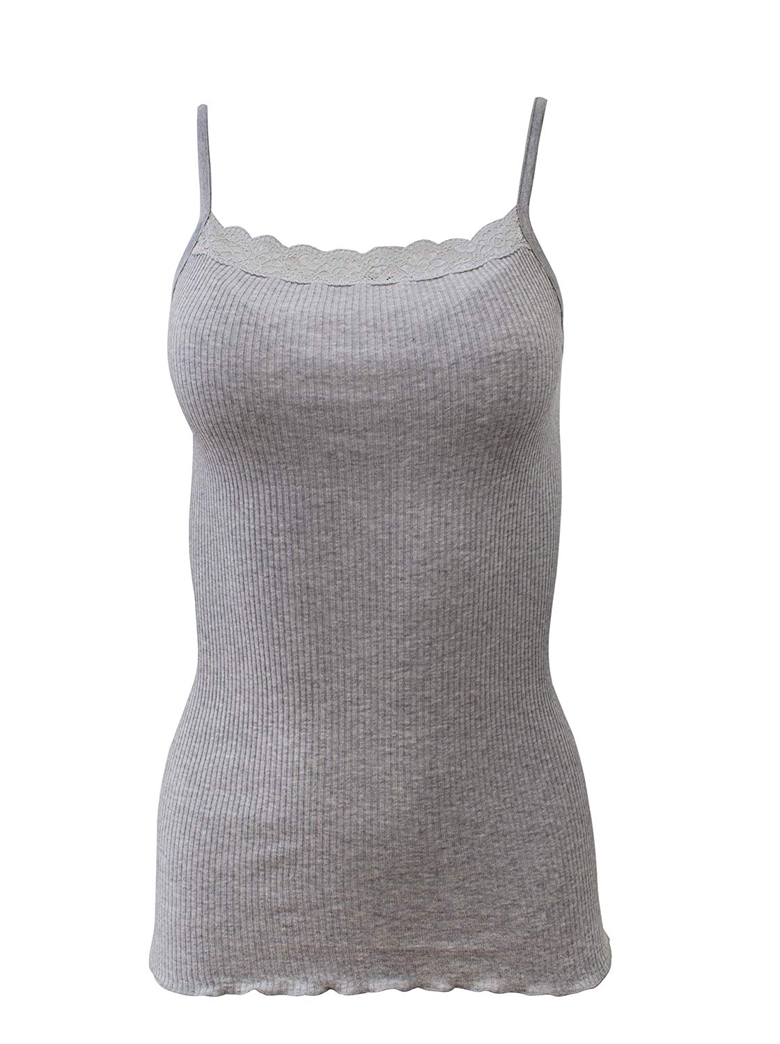 tittimitti BASIC COTTON Free Spirit Premium Quality 100% Cotton Women's Camisole with Lace Trim. — lifestyle context