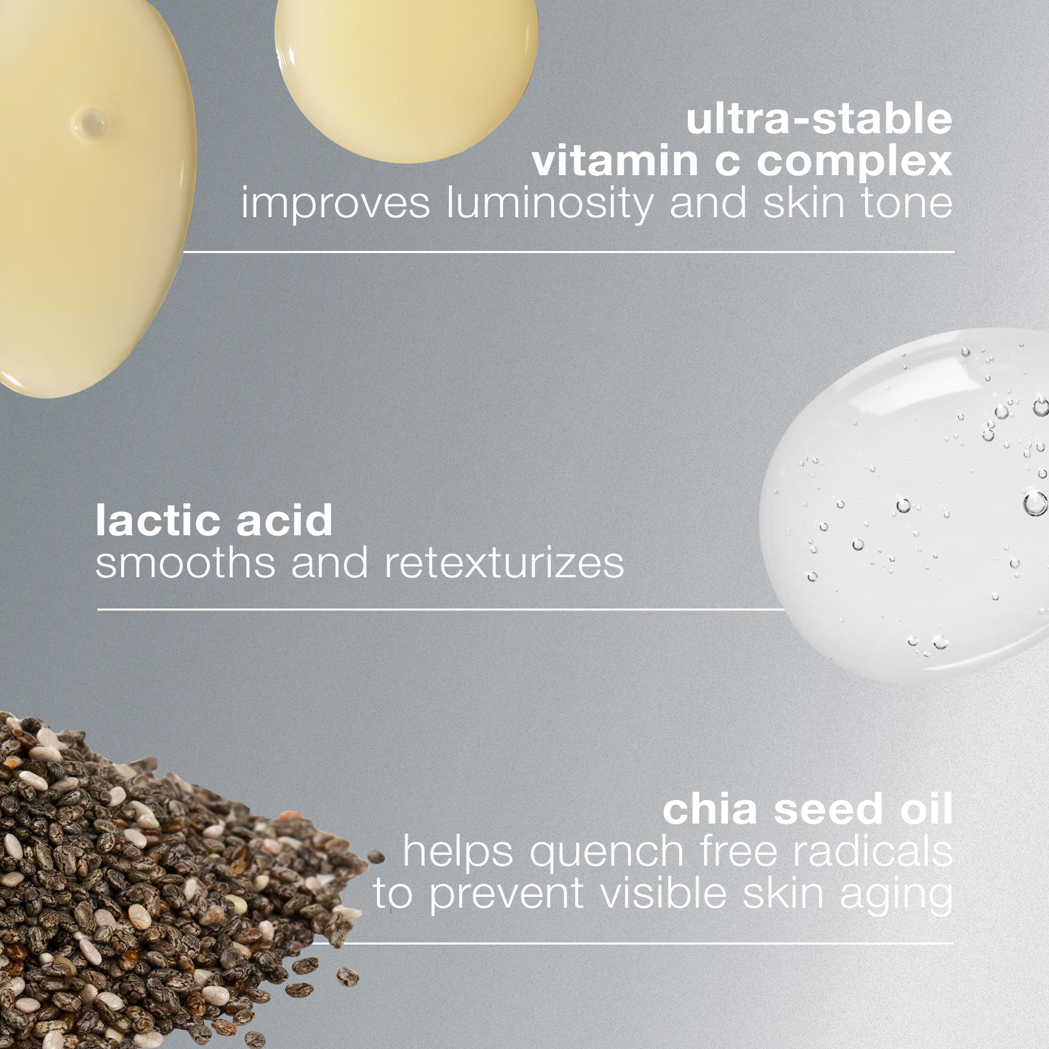 Dermalogica Biolumin-C Serum - Anti-Aging Brightening Firming Serum with Lactic Acid and Vitamin C