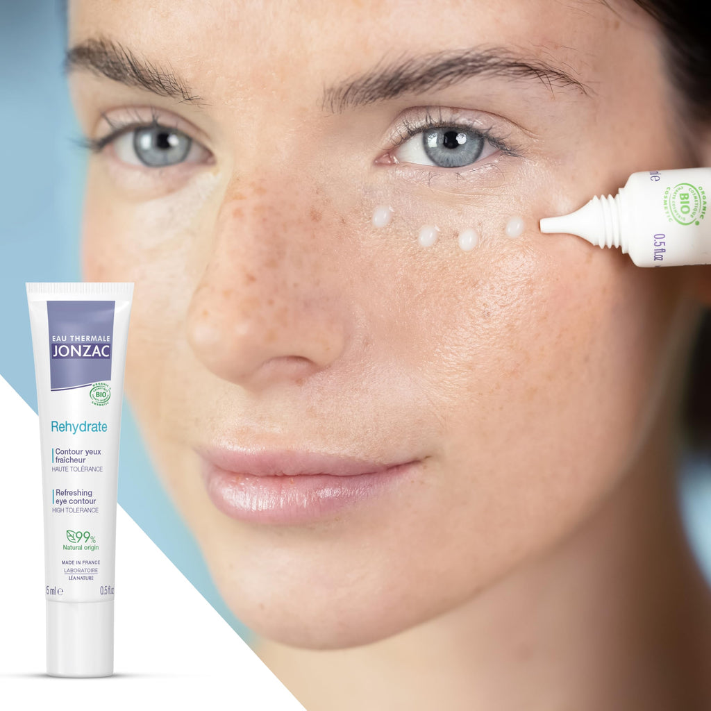 Eau Thermale Jonzac Soothing Eye Cream for Sensitive Skin - Hypoallergenic & Natural