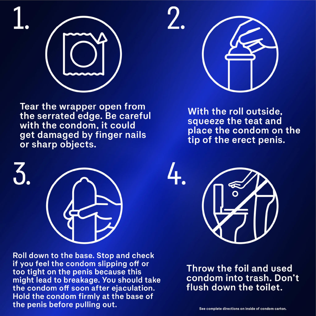Durex Intense Condoms - 10 Pack, Enhanced Sensation for Intimate Protection & Pleasure
