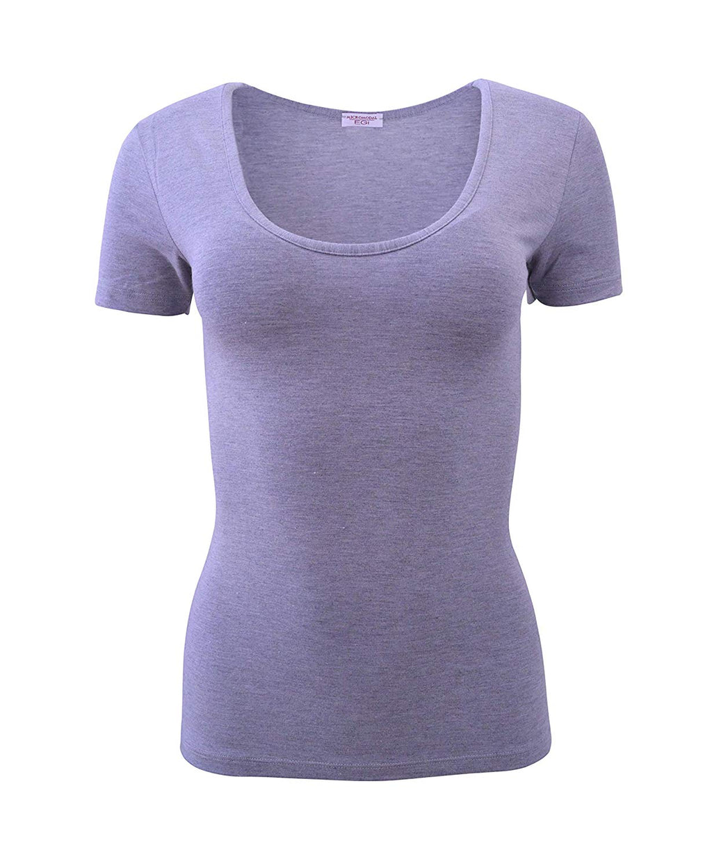 tittimitti EGI Luxury Modal Women's T-Shirt. Proudly Made in Italy ( Deep Crew Neck 1142) — lifestyle context