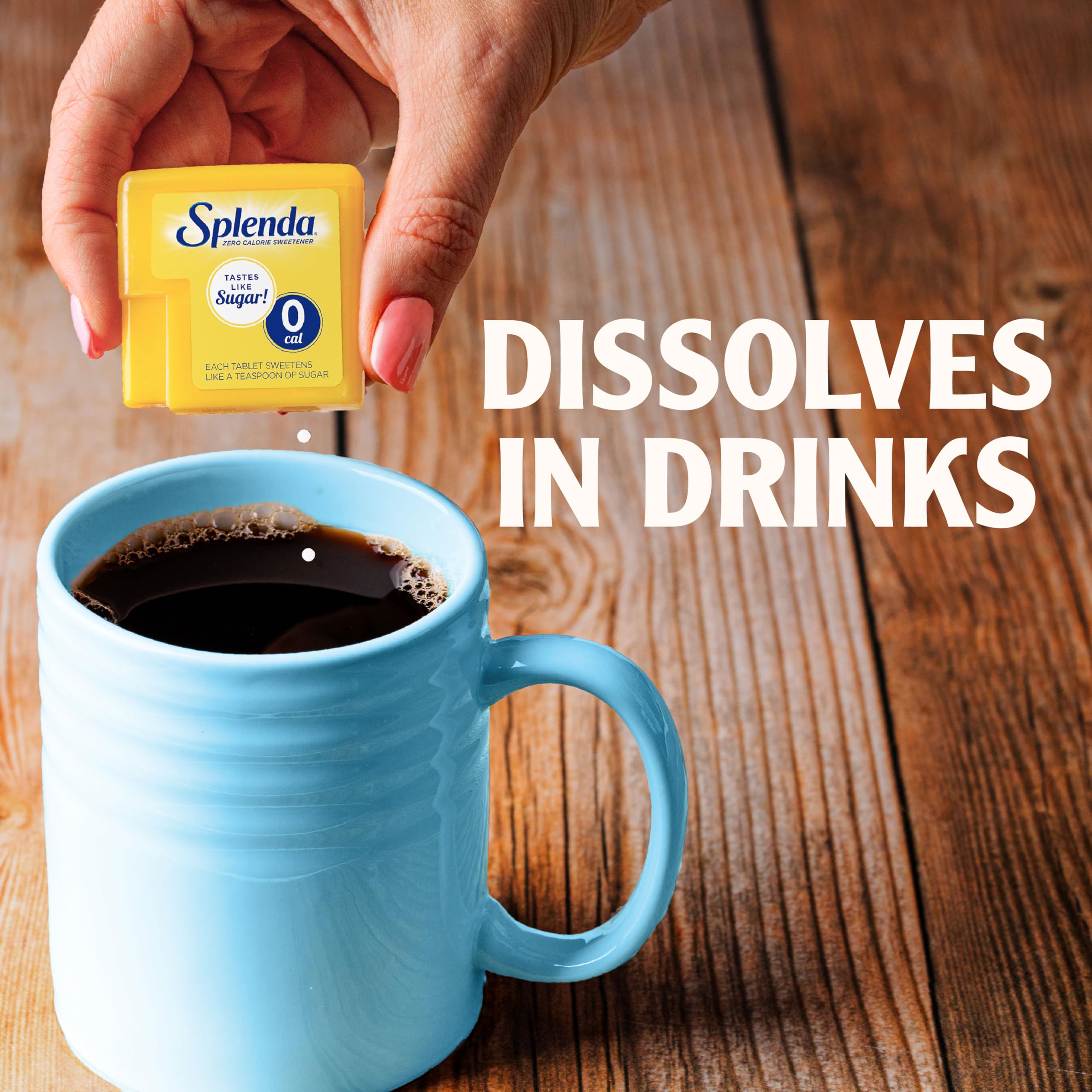 Splenda Sugar Substitute Tablets - Low-Calorie Sweetener for Diabetics & Dieters