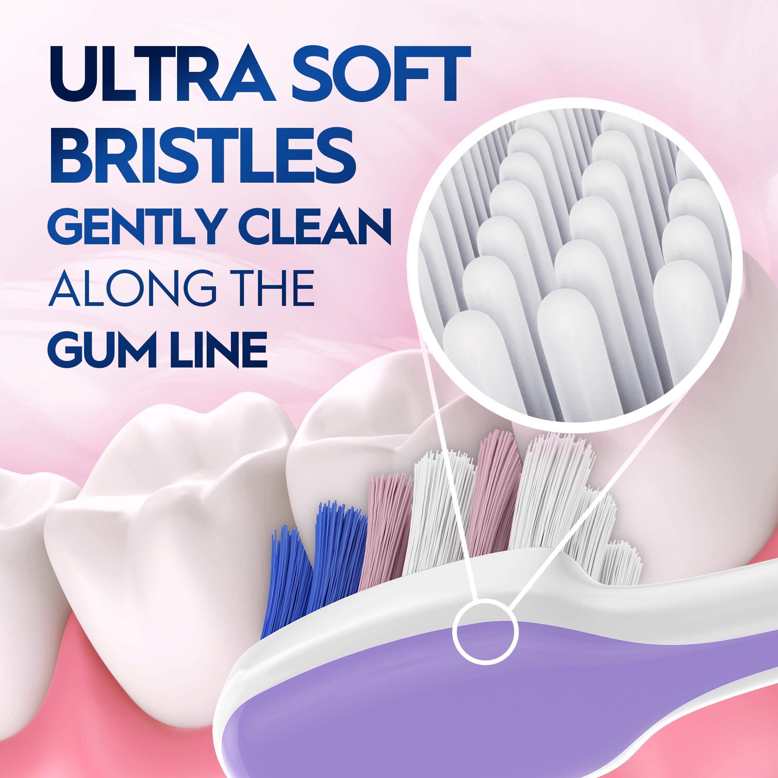 Oral-B Pro-Flex Soft Manual Toothbrush - Gentle Oral Care for Sensitive Teeth and Gums