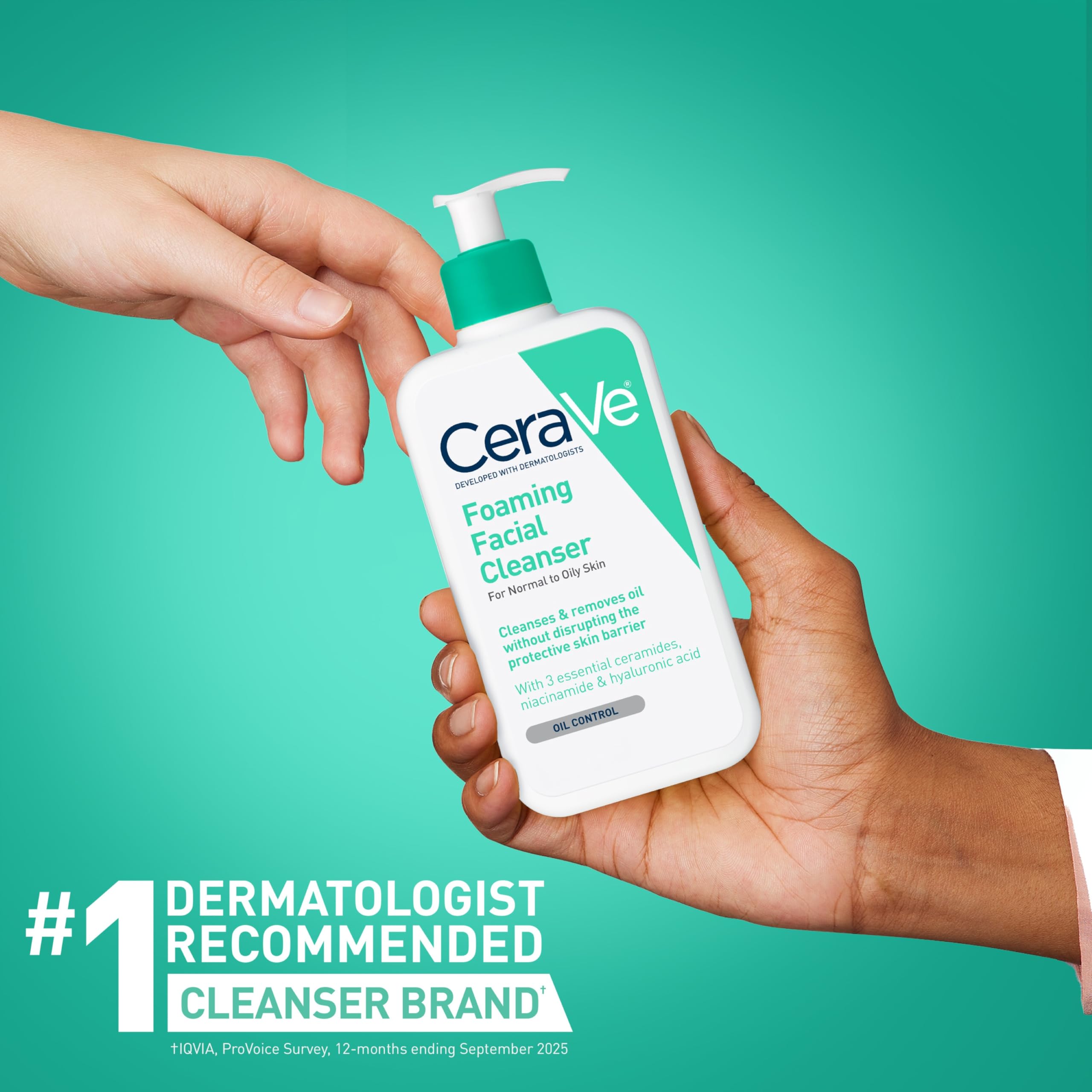 CeraVe Foaming Cleanser - Gentle Gel Formula | 236ml