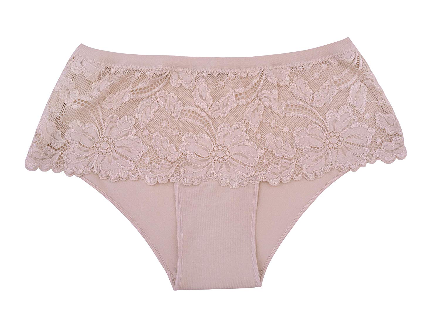 tittimitti EGI Luxury Modal Women's Lace-Trimmed Briefs Panties. Proudly Made in Italy.(1153) — lifestyle context