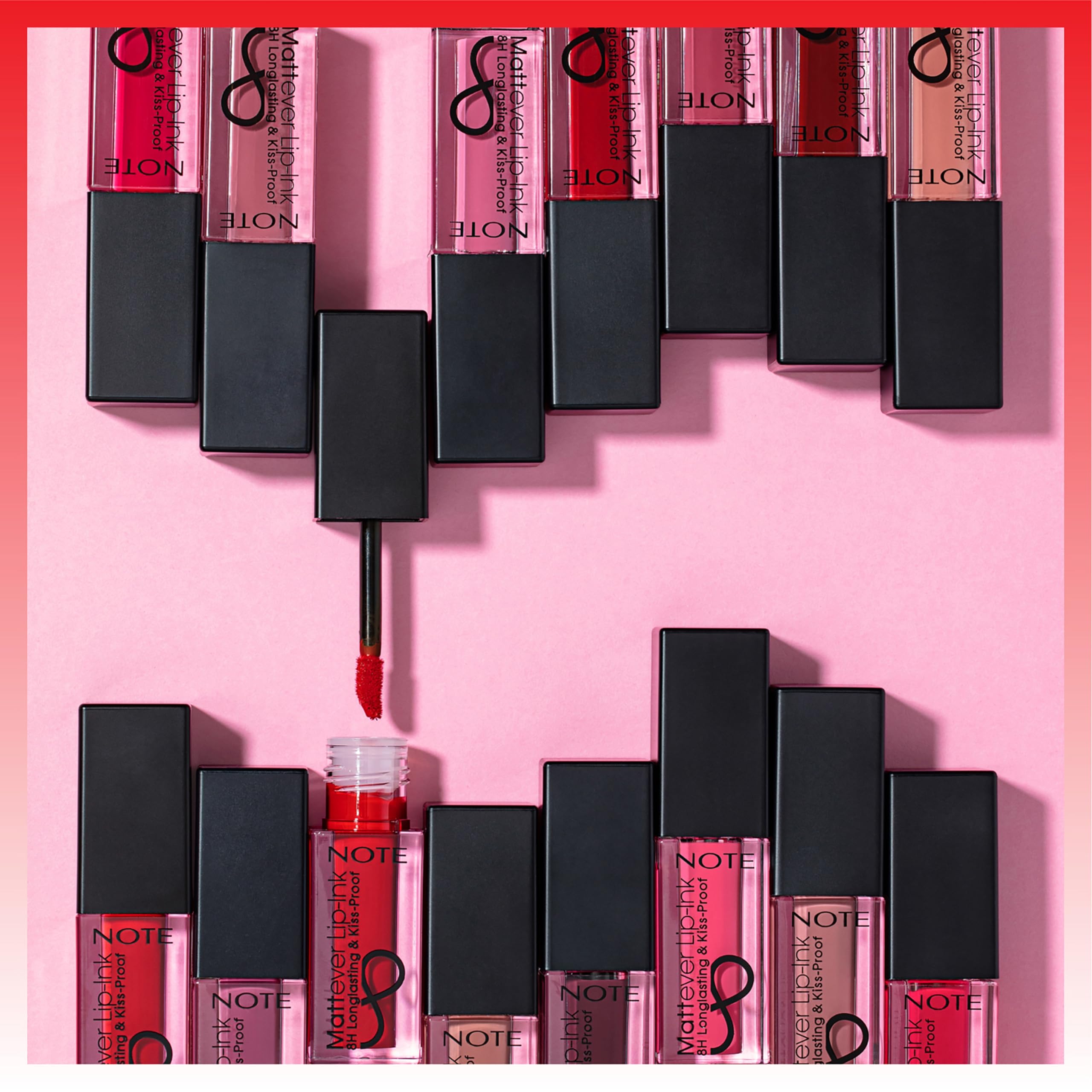 Note Mattever Lipstick 04 - Long-Lasting Liquid Lipstick, Vegan, Paraben-Free