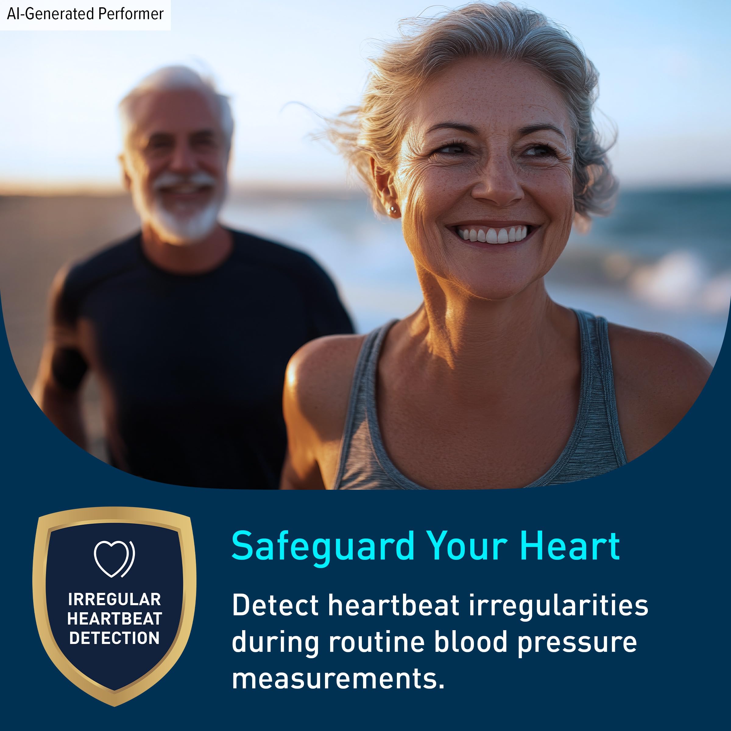 Omron M3 Comfort Digital Blood Pressure Monitor with Smart Cuff & Irregular Heartbeat Detection
