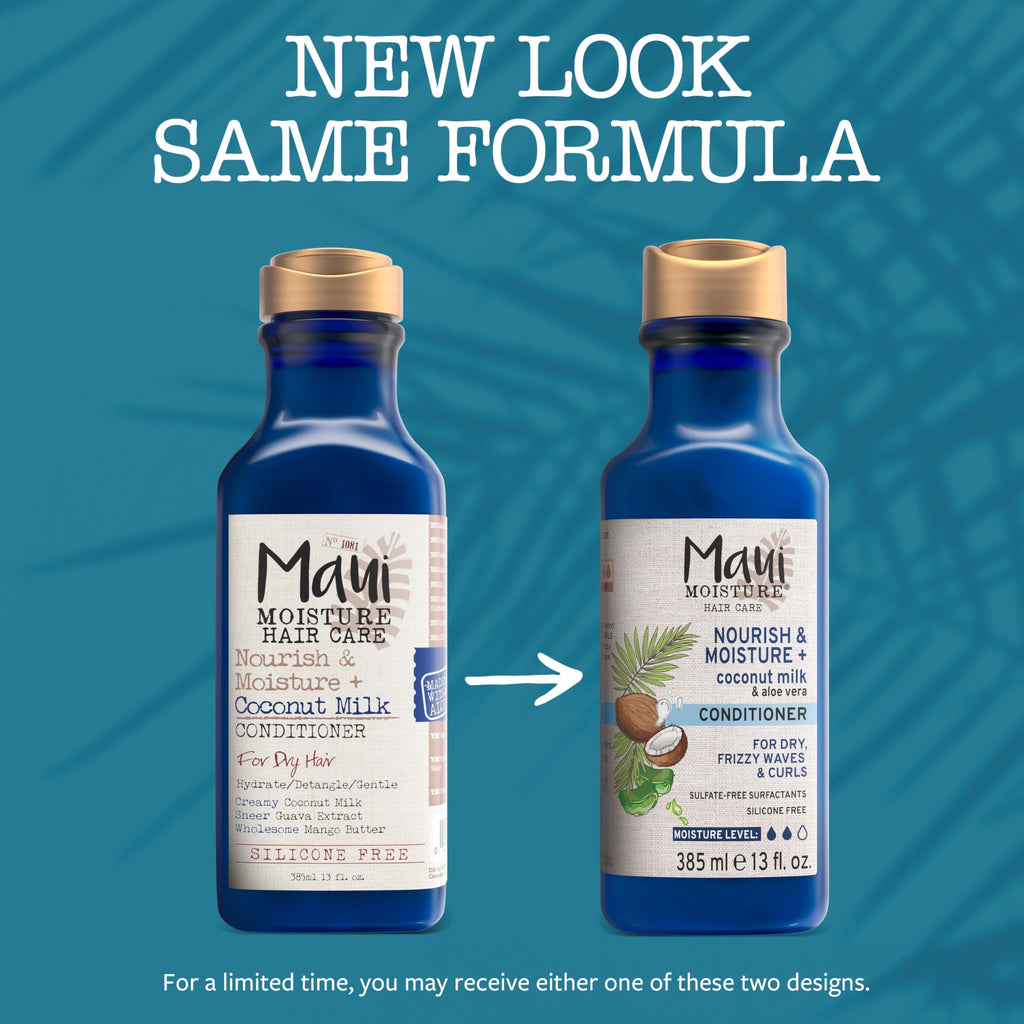 Maui Moisture Nourishing + Coconut Milk Hair Conditioner for Dry Hair - 13.01 fl oz